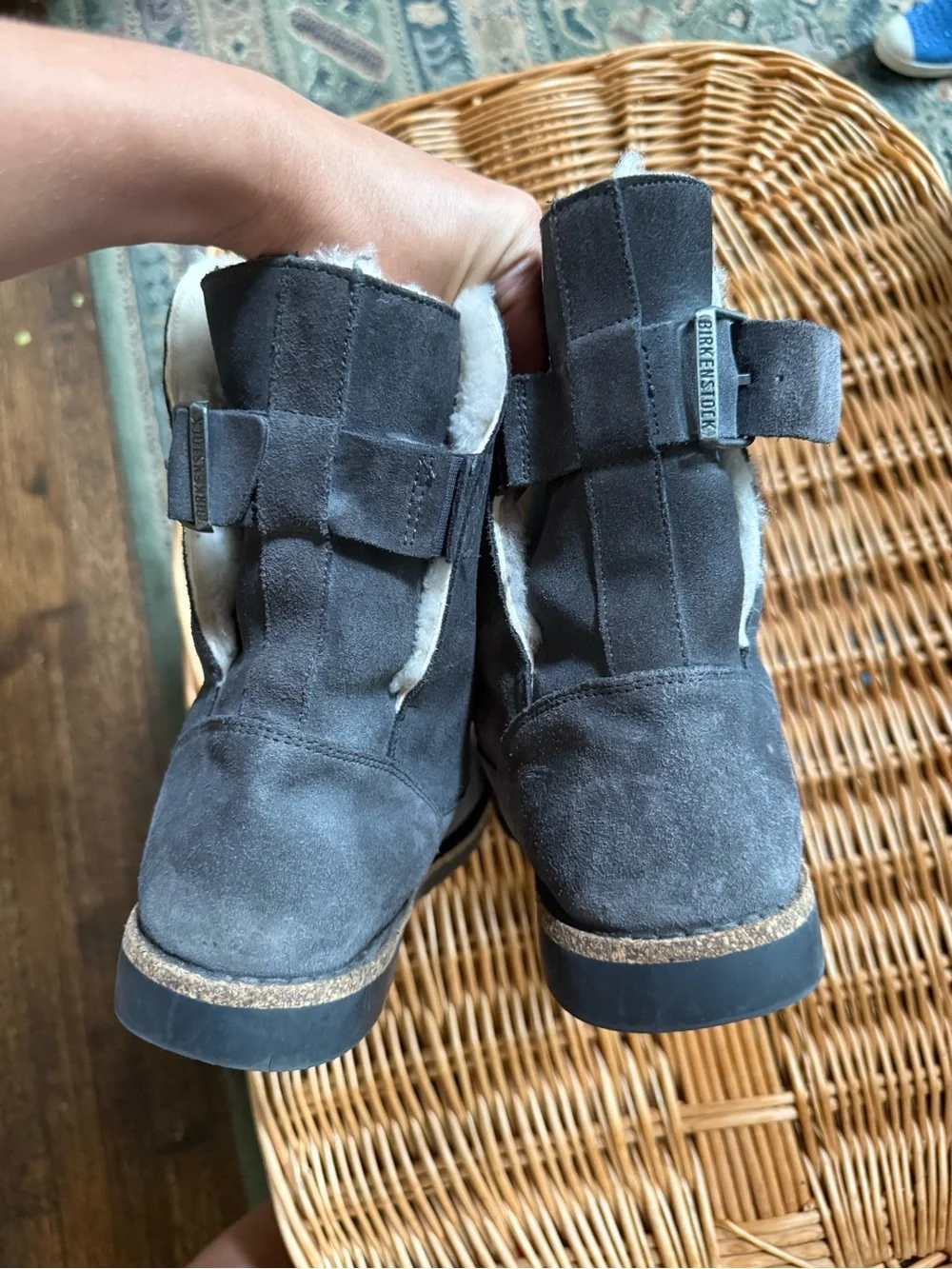 Birkenstock Uppsala Shearling mid high boots size 42